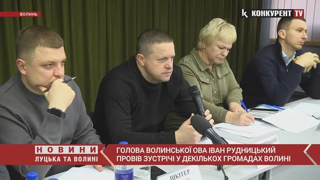 Іван Рудницький відвідав громади на Волині: що турбує людей (фото, відео)