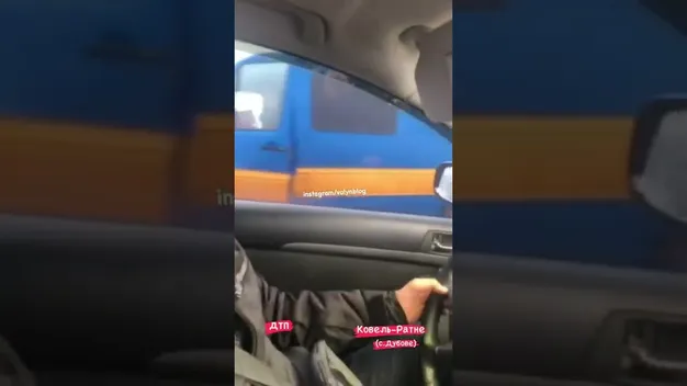 На Ковельщині сталася жорстка автотроща за участю трьох авто (відео)