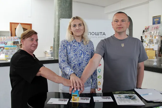 У річницю звільнення острова Зміїний у Луцьку погасили марку «ГУР МО України» (фото)