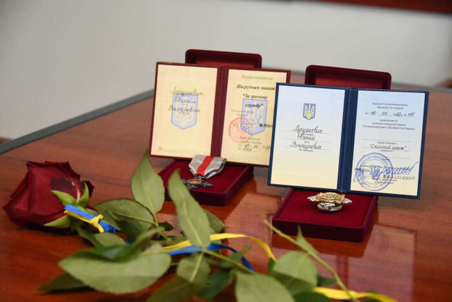 Двоє лучан отримали нагороди від Зеленського та Залужного (фото)