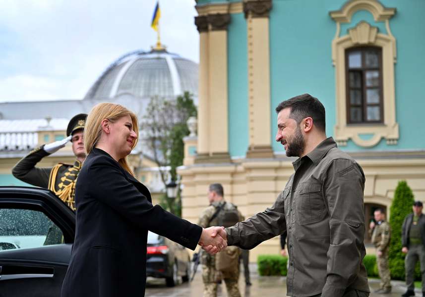 Президентка Словаччини відвідала Ірпінь і Бородянку та зустрілася із Зеленським (фото)