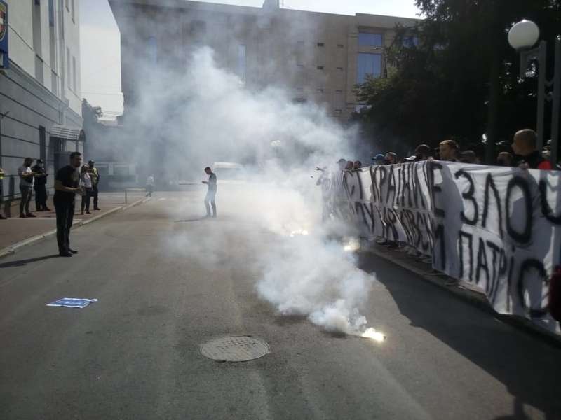 У Луцьку вийшли на акцію солідарності із харківськими націоналістами (фото)