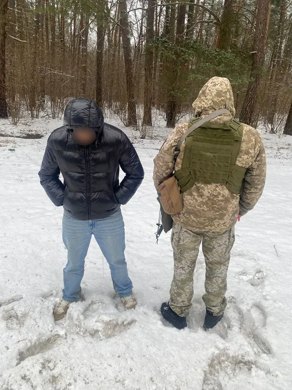 На Волині затримали іспанця без документів, який йшов до Польщі (фото)