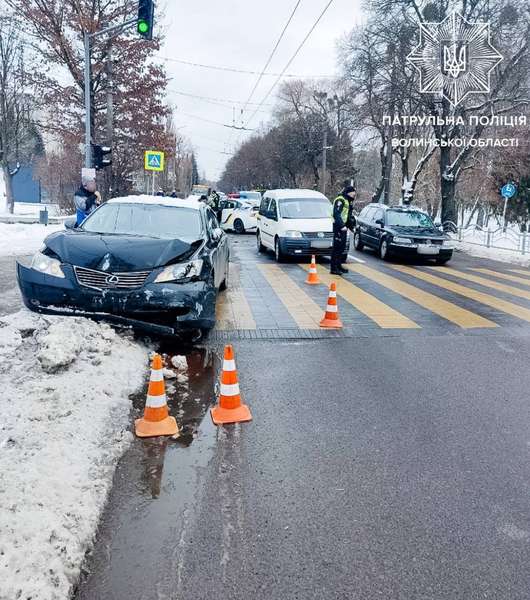 Водії були п'яні: на вихідних у Луцьку сталось три аварії (фото)
