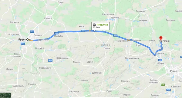 Як із Луцька доїхати до фотогенічних фосфогіпсових териконів (фото, маршрут)