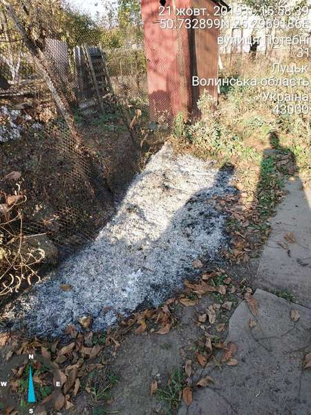 Палять, попри штрафи: у Луцьку покарали чергових паліїв сухого листя (фото)