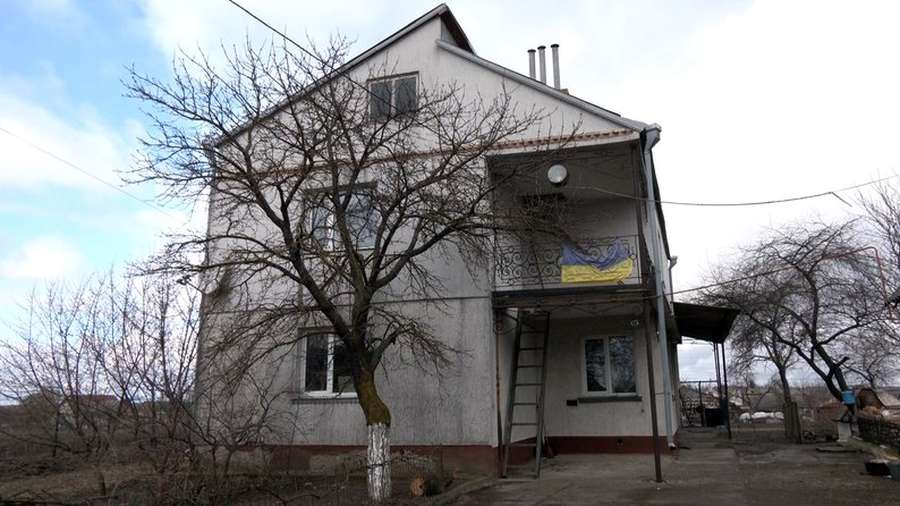 Будинок у селі Городище Луцького району, який пів року тому купили Анна та Олександр.