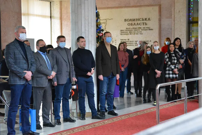 Митрополит Михаїл заколядував для волинських можновладців (відео)