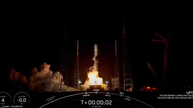 SpaceX вивела на орбіту ще 22 інтернет-супутники Starlink