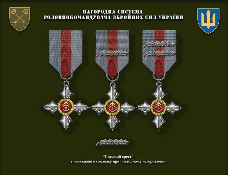 В Україні затвердили нову систему бойових нагород (фото)