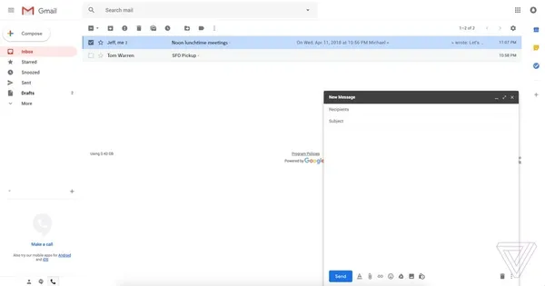 Google змінить дизайн Gmail (фото)