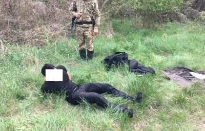 На волинському кордоні спіймали мокрого сирійця
