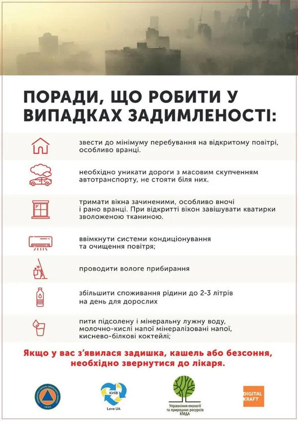 Київ в диму: зафіксовано 37 пожеж у столиці та області