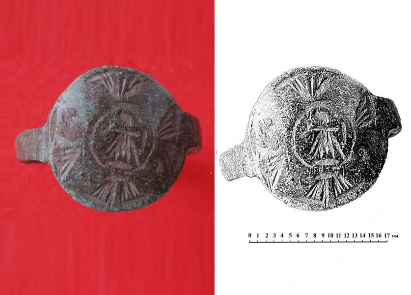 Носили впливові шляхтичі: на Волині знайшли перстень-печатку XIII століття (фото)