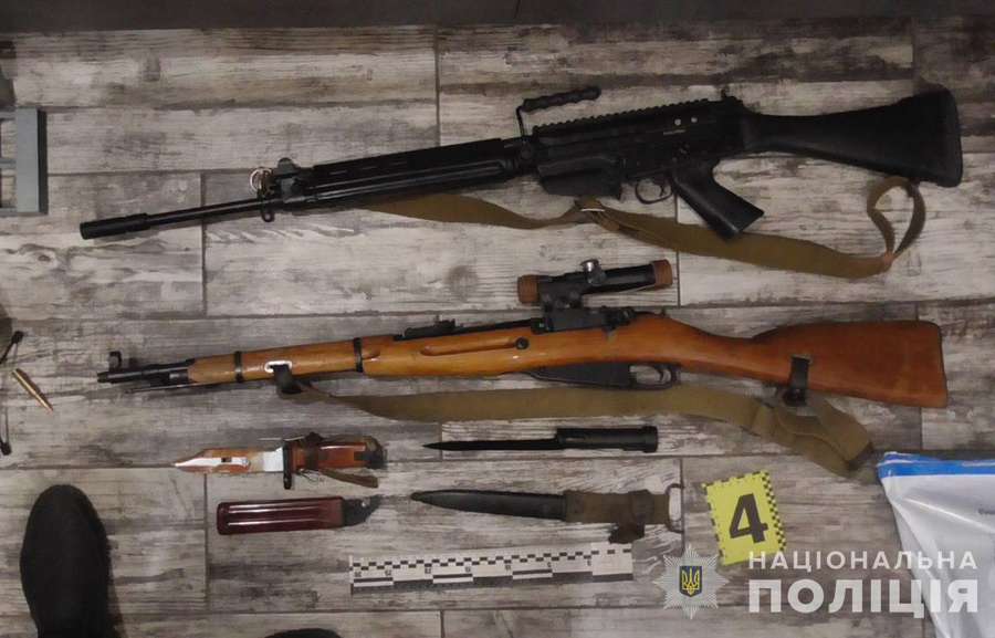 Автомати, гранатомети, пістолети: скільки зброї вилучили на Волині з початку року (фото)