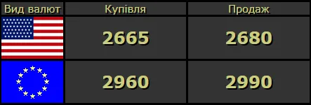 Долар – вниз, а євро – вгору: курс валют у Луцьку на 3 червня