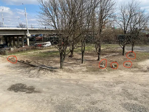 Лучани просять вивезти органічне сміття під шляхопроводом (фото)