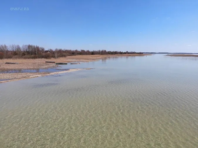 Показали весняний Світязь з висоти пташиного польоту (фото)