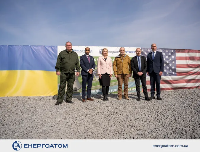 На Хмельницькій АЕС стартувало будівництво двох нових енергоблоків (фото)