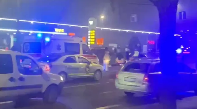 У Луцьку біля «Там Таму» – страшна аварія: водій зніс огорожу (відео)