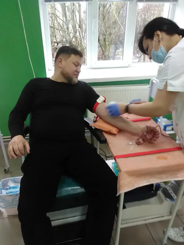 Волинські капелани здали кров для онкохворих дітей (фото)