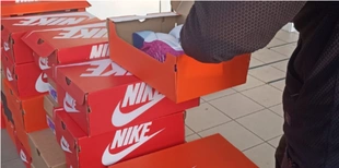Автошини Michelin та одяг і взуття Nike: через «Устилуг» незаконно везли 113 кг брендового товару (фото)