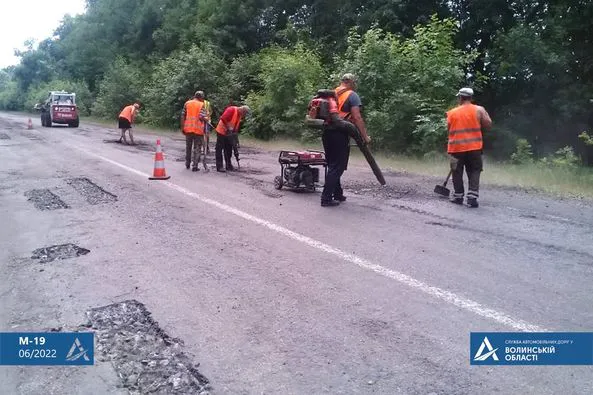Ратне – Секунь: на Волині ремонтують ділянку автодороги М-19 (фото)