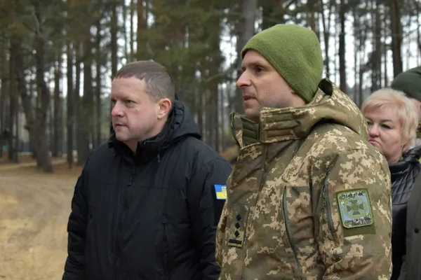 Голова Волинської ОВА Іван Рудницький оглянув фортифікаційні споруди уздовж кордону з Білоруссю