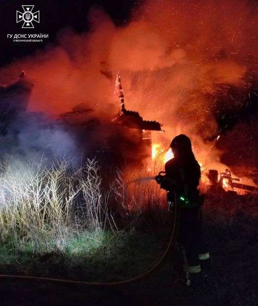 Необережне куріння: на Волині у пожежі загинув літній чоловік (фото)