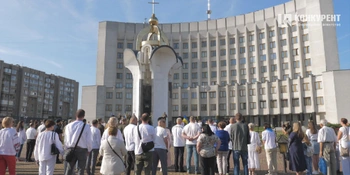 У День Незалежності України в Луцьку вшанували борців за волю (фото, відео)