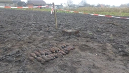 У Любомльському районі на городі знайшли 25 авіаційних бомб