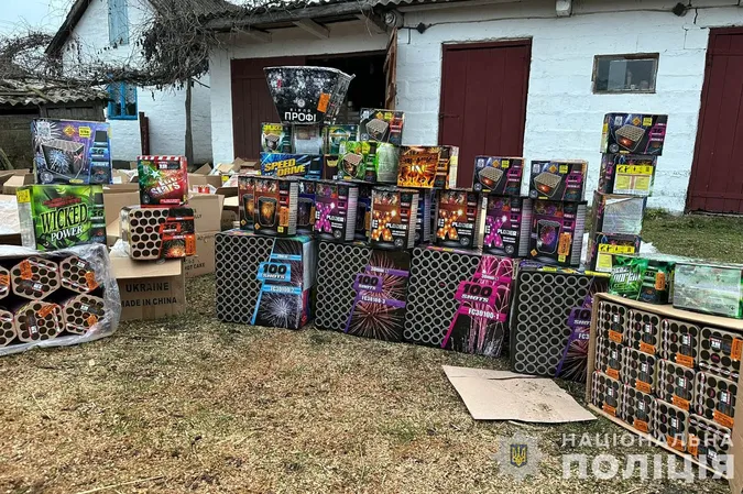 У Ковелі поліціянти «прикрили» феєрверковий бізнес (фото)