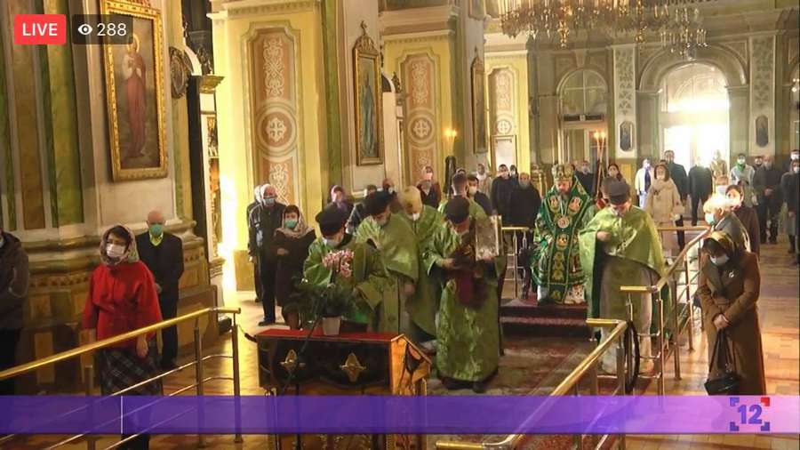 У Луцькому соборі  – святкова літургія (відео)