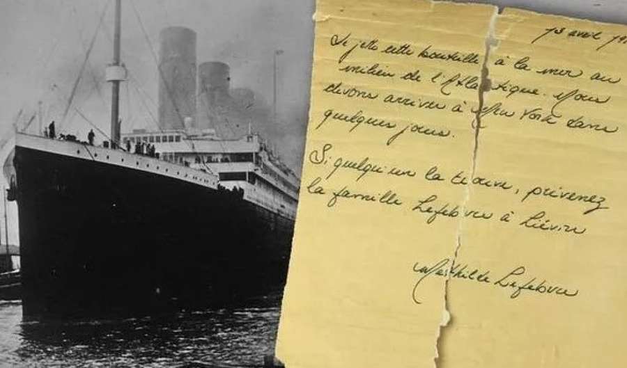 Записка з «Титаніка»: вчені розкрили секрет знаменитого послання в пляшці