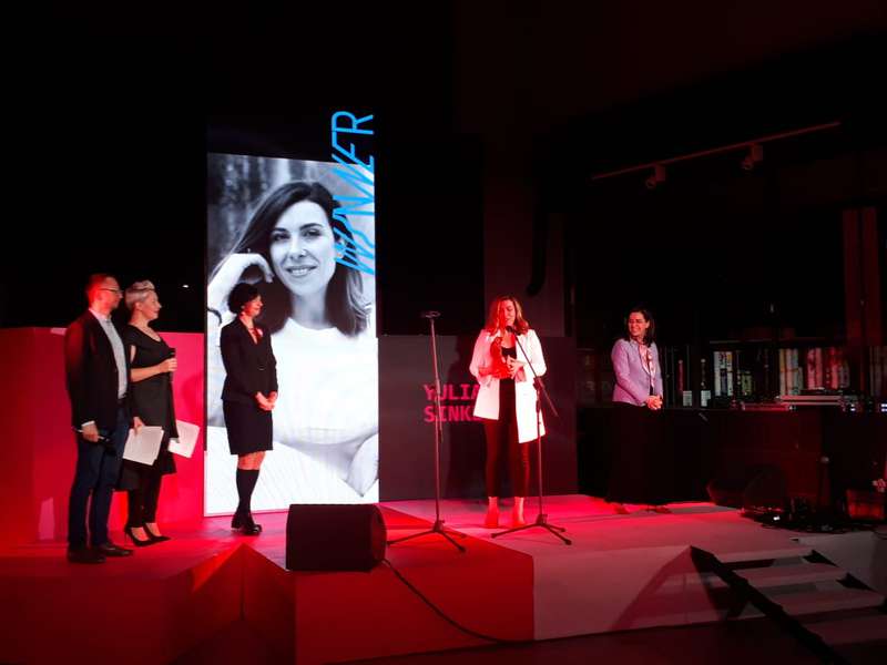 Оксана Забужко отримала премію Women in Arts-2020