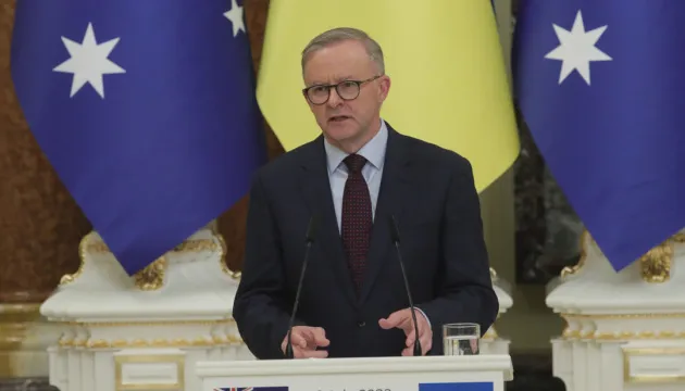 Австралія буде підтримувати Україну до перемоги над росією, – прем'єр-міністр