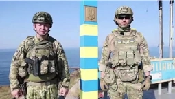 На острові Зміїний встановили прикордонний знак України (відео)