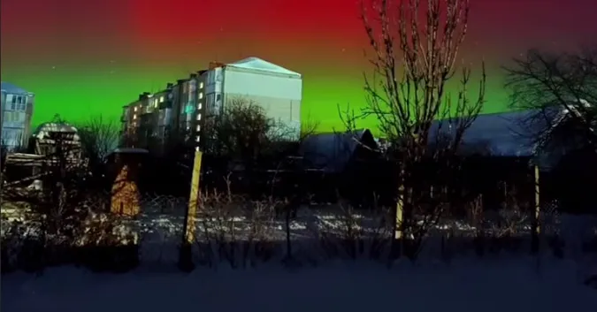 В небі над Волинню помітили надзвичайне природне явище (відео)
