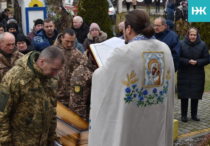 На Волині попрощалися із старшим лейтенантом Миколою Цапуком (фото)