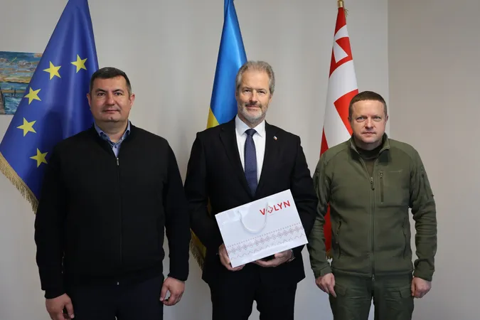 Волинь відвідав  Генеральний консул Чеської Республіки у Львові Їржі Борцел (фото)