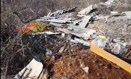 У Підгайцях вивезли будівельне сміття до заплави Стиру (відео)