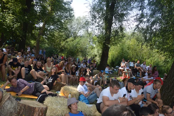 Сергій Жадан віршами «зірвав» аншлаг на Бандерштаті (фото)