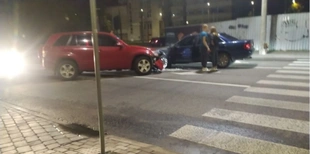 У Луцьку біля «Яровиці» зіткнулись два автомобілі (відео)