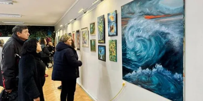 На Волині відкрили художню виставку «Натхнення»: як це було (фото)