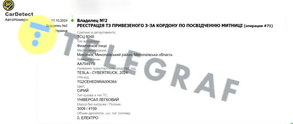 Бачили у Луцьку: кому належить єдина в Україні Tesla Cybertruck