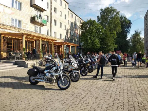 У Ковелі побували байкери з Польщі та Білорусі (фото)