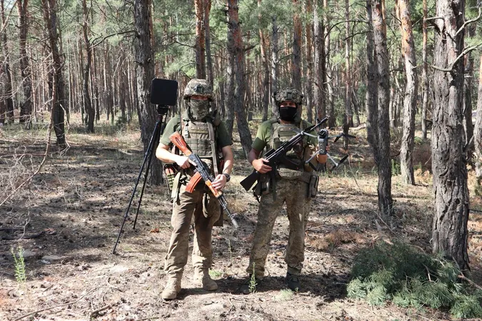 Волинські тероборонівці ювелірно переманили російський дрон