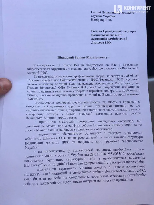 «Не допустимо Шавлакових упирів», – пікет під Волинською митницею (фото)