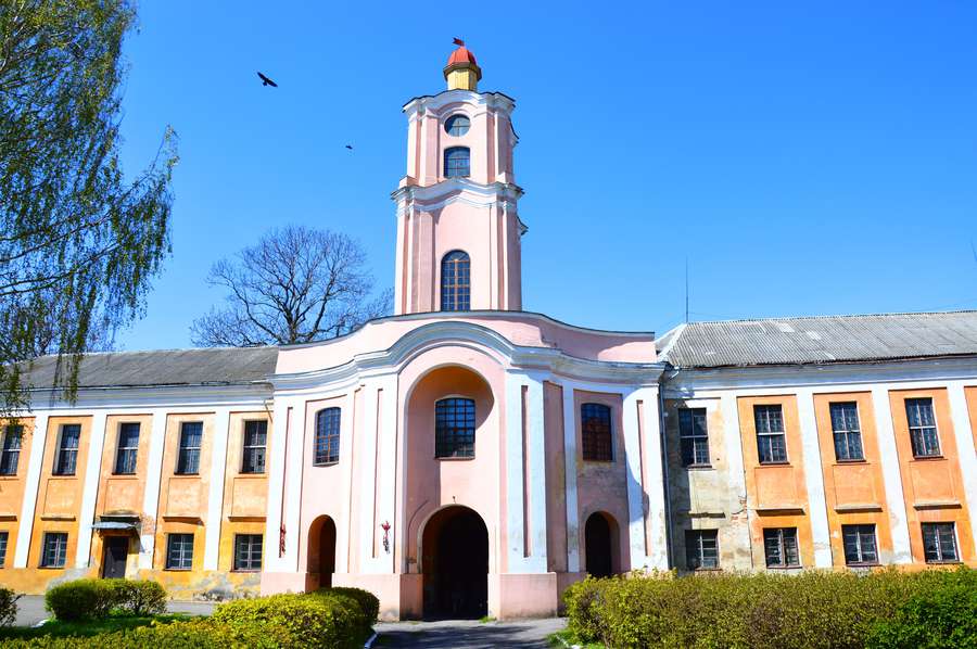 Олицький замок, на території якого зараз - Волинська психіатрична лікарня №2