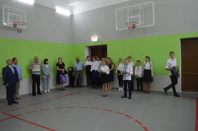 У Ковельському ліцеї оновили спортзал